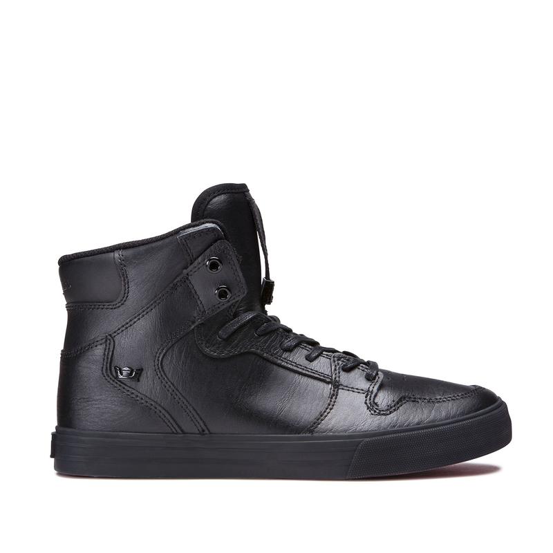 Zapatillas Altas Supra Argentina Hombre - VAIDER Negras (ESHIZ-6187)